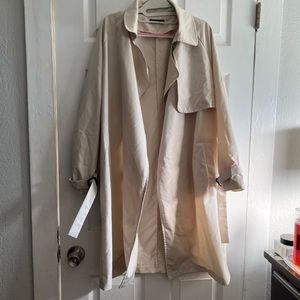 Beige Trench Coat